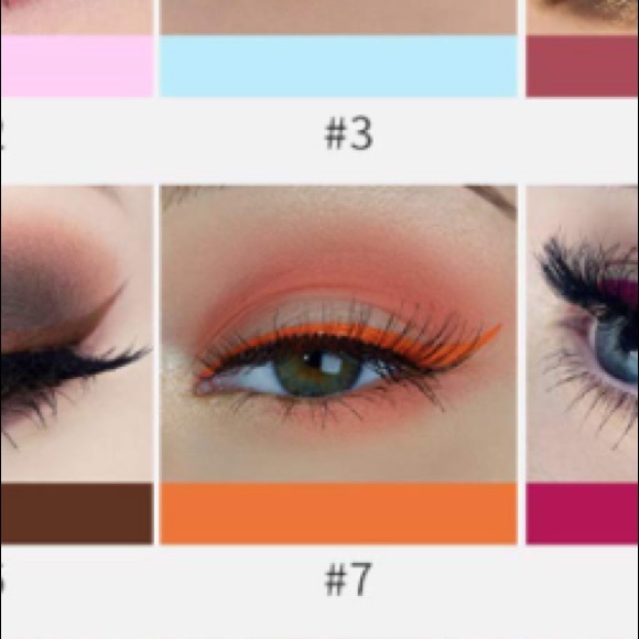 Matte Liquid Eyeliner #07 Orange Handaiyan. - Picture 4 of 4
